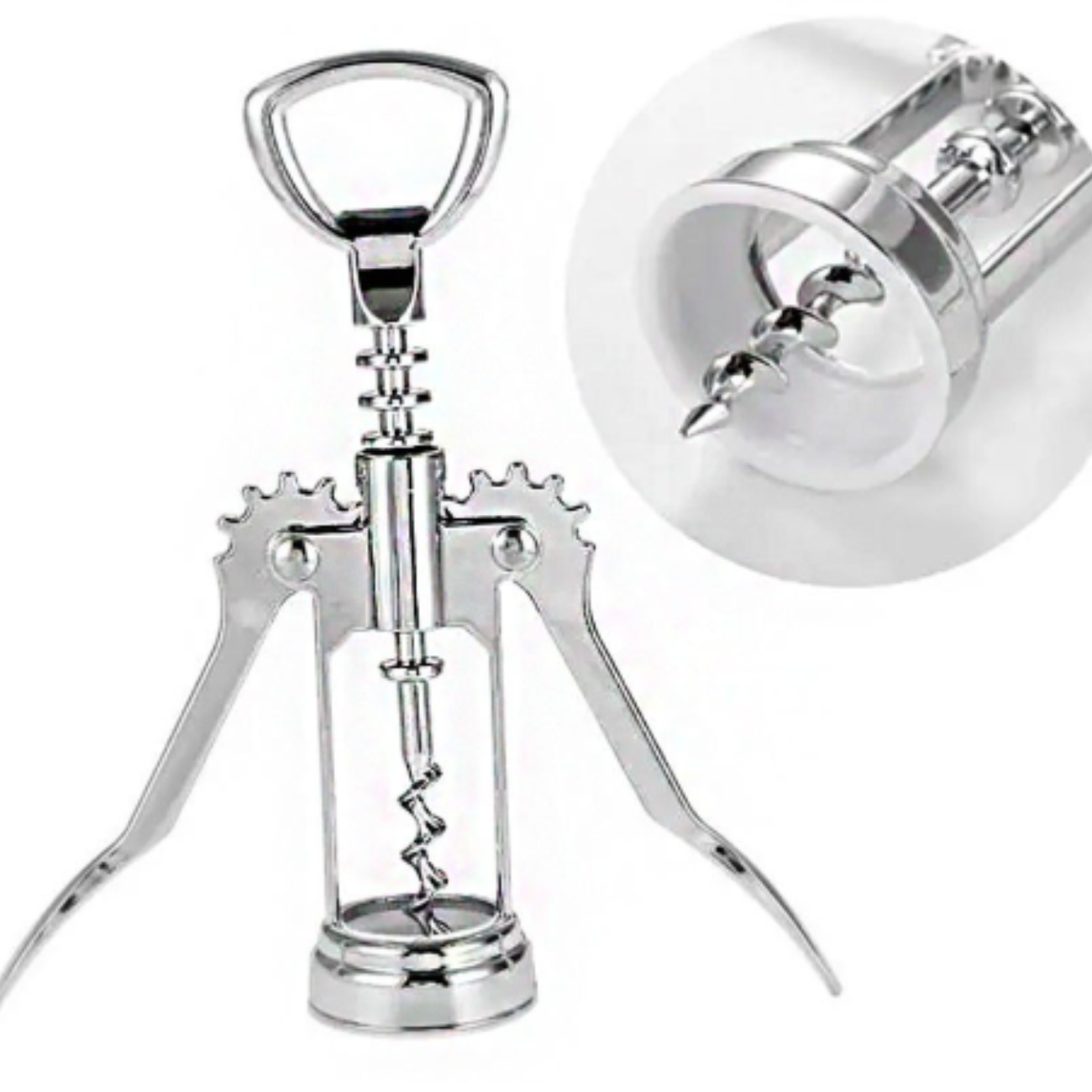 Abridor De Garrafa Saca Rolha Em Inox - JmchagaS Online Store