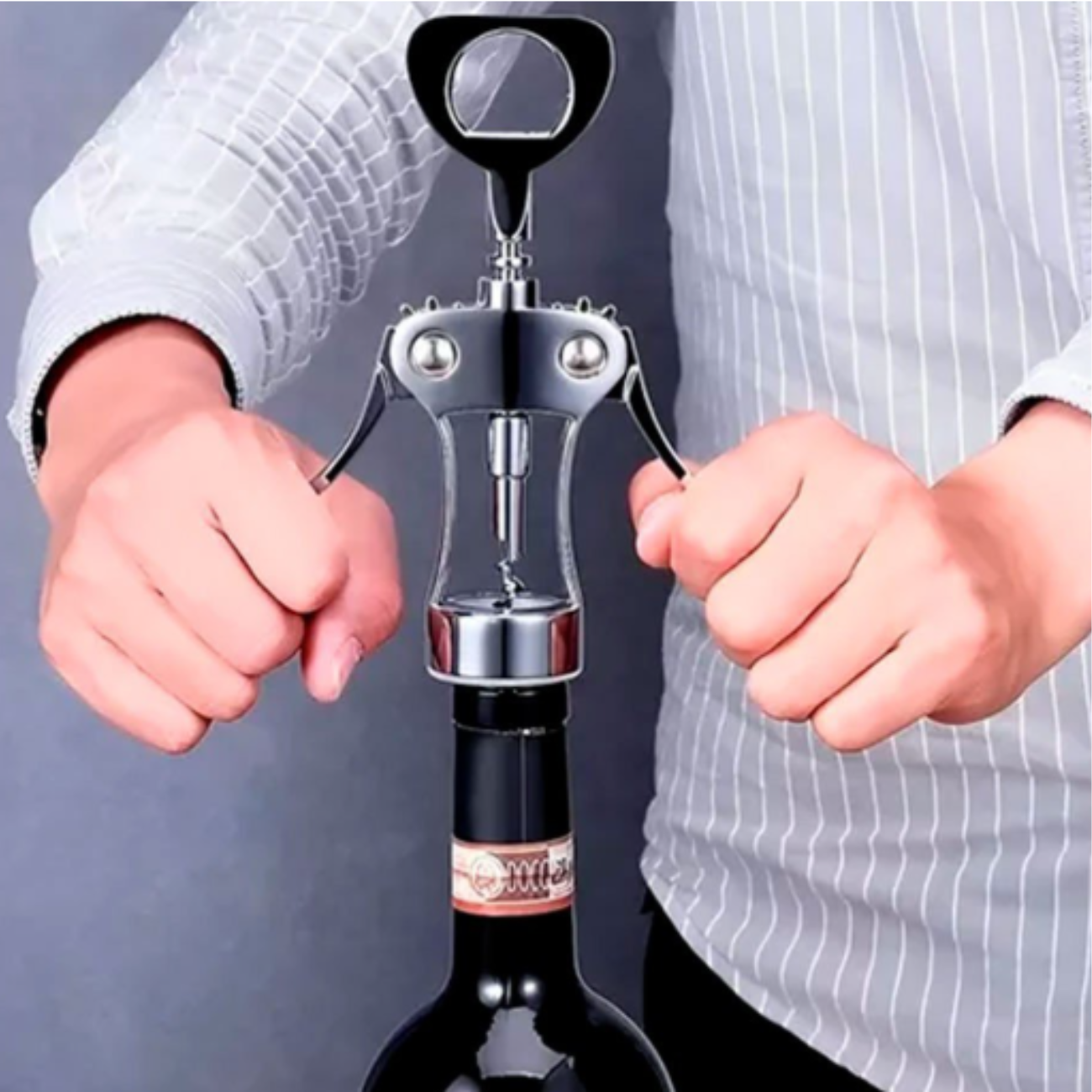 Abridor De Garrafa Saca Rolha Em Inox - JmchagaS Online Store