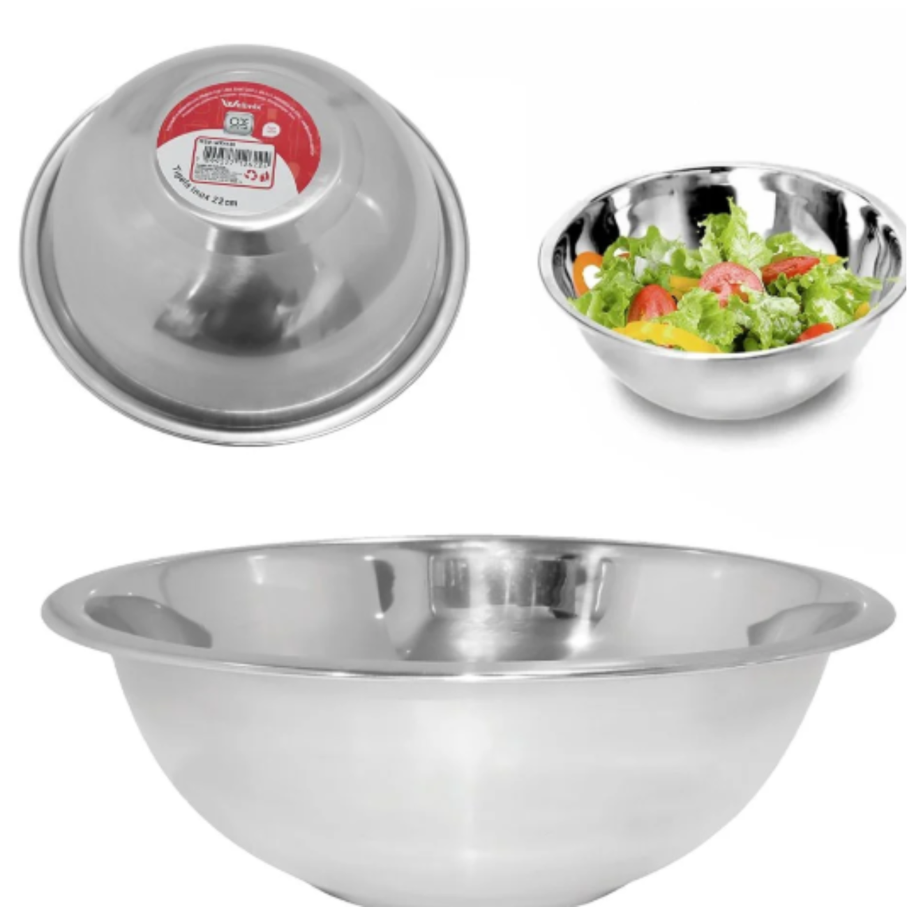 Tigela Bowl Saladeira Em Inox - JmchagaS Online Store