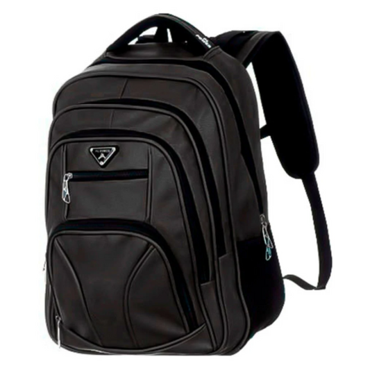 Mochila Reforçada Grande Faculdade Entradas P/ USB e Fone P2 PRETO - JmchagaS Online Store