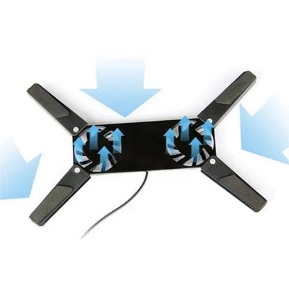 Suporte para Base de Notebook com Cooler Ventilador - Jmchagas Online Store