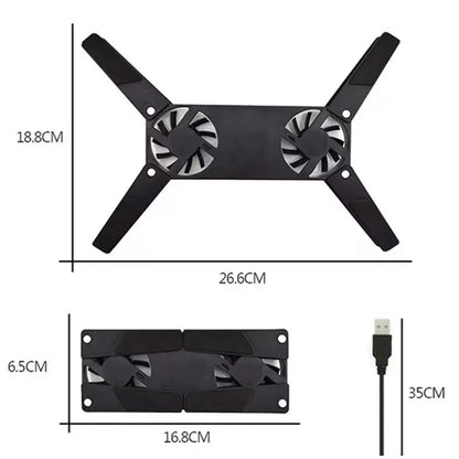 Suporte para Base de Notebook com Cooler Ventilador - Jmchagas Online Store